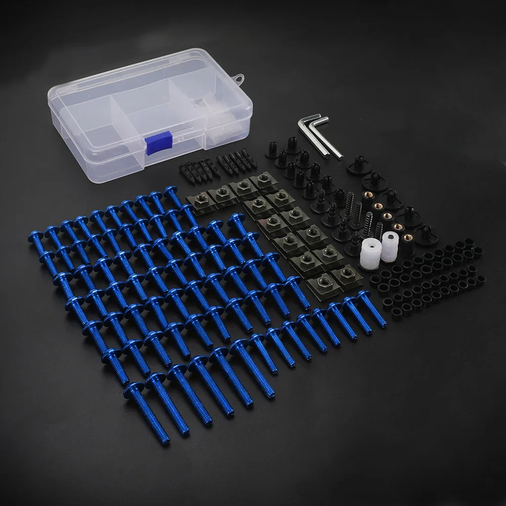 

Motorcycle Accessories Fairing Bolts Kit CNC Aluminum Screws For Suzuki GSXR1000 GSXR1300 GSXR600 GSXR750 GSXR 125 GSXR 150