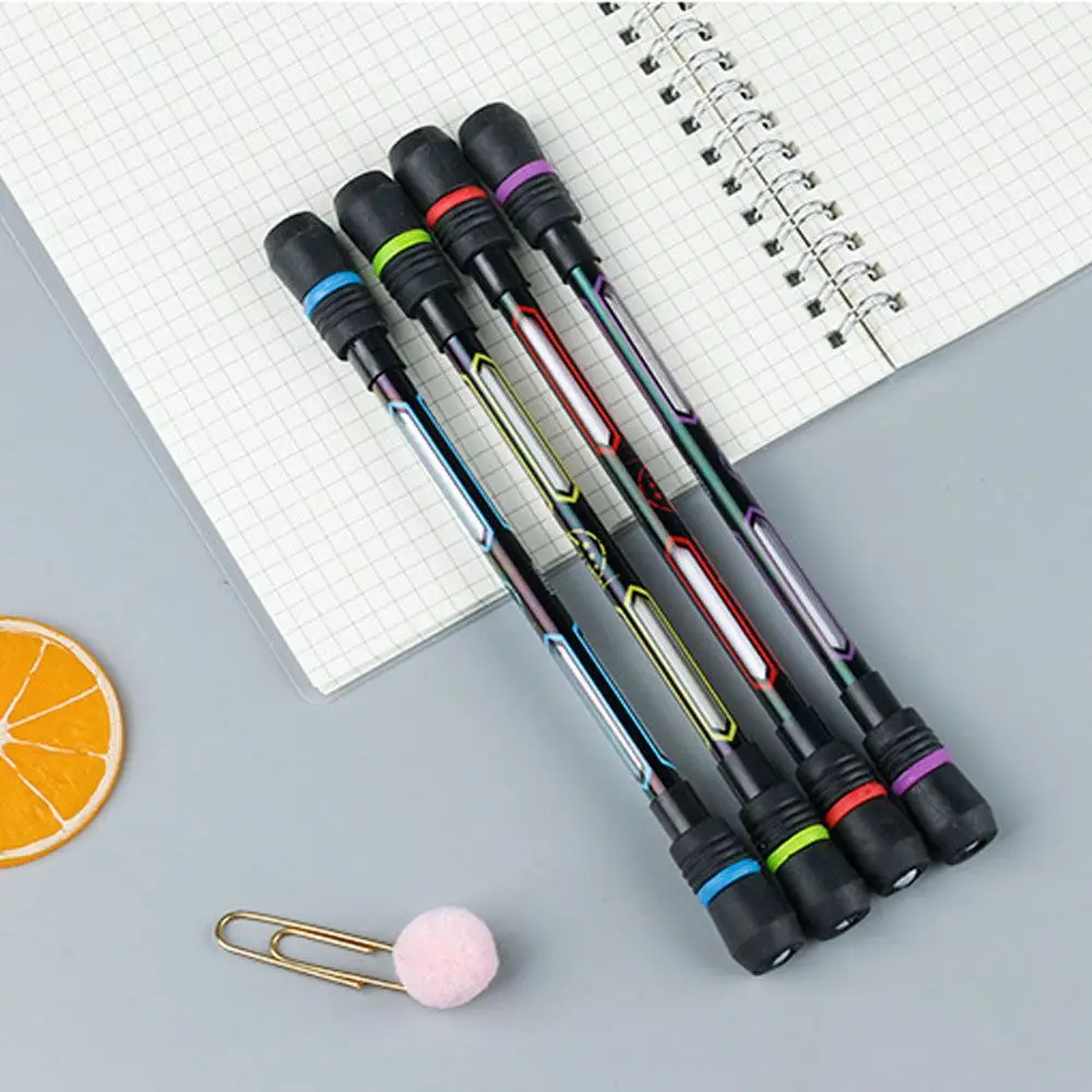 

Office School Supplies Anti-Skid Finger Intelligence Toy Pressure Relief Rotating Gaming Pen Rolling Spinning Pen Non Slip
