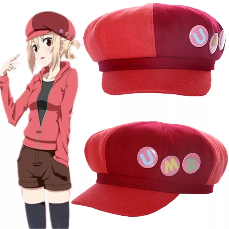 Perruque Cosplay Synthétique Anime Himouto Umaru Chan pour Femme, Chapeau Doma Umaru, Degré de Chaleur, ixd'Halloween