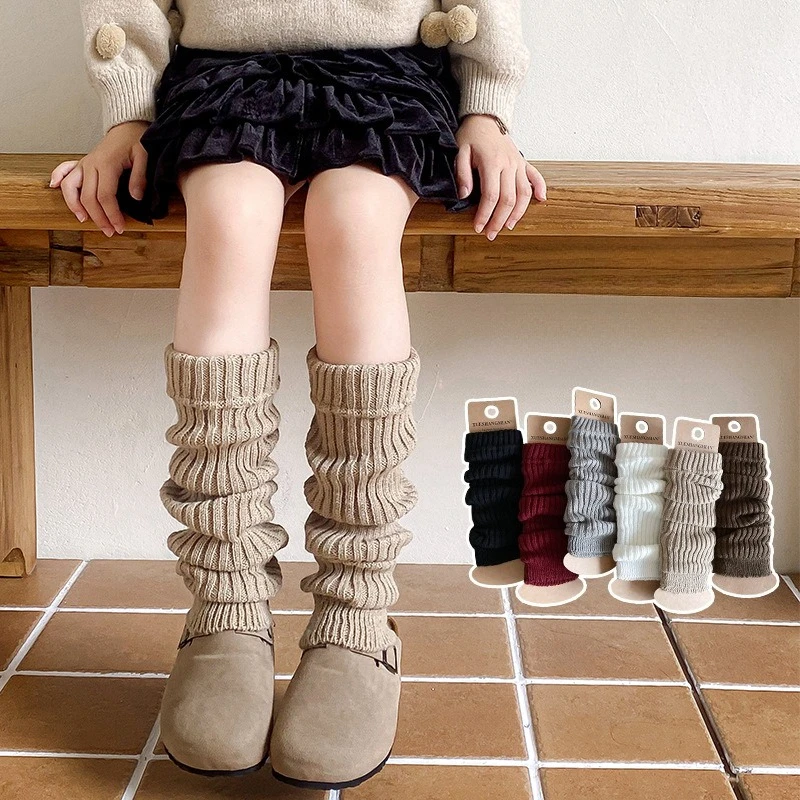

New autumn and winter vertical kids clothes socks cover baby Korean style fashion