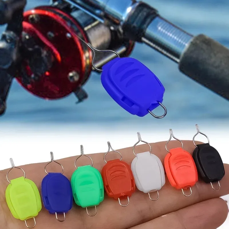 5szt Uchwyt na żyłkę Stop Buckle Fishing Wire Stopper Baitcasting Reel Line Holder Drum Reel Wire Buckle Line Stopper Keeper