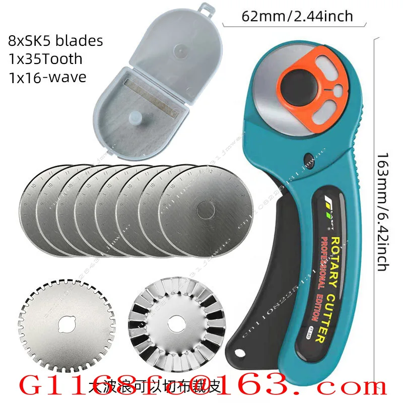 45Mm Automatic Lock Carpet Knife, Cutting Round Knife FT-145 Roller Knife