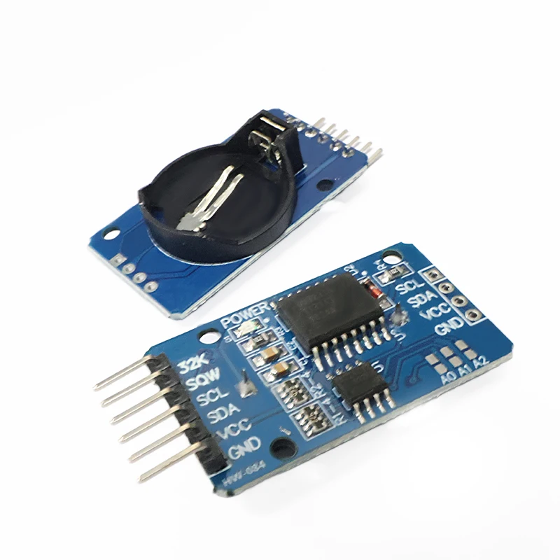 Módulo RTC de precisão DS3231 com sensor de temperatura EEPROM AT24C32 I2C para registrador de dados Arduino Relógio em tempo real STM32 ESP32