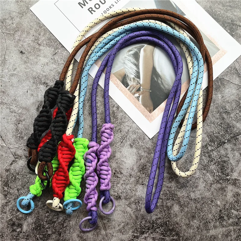 Strips Customized Bag Strap Handmade Lanyard Strap for Phone Charm Crossbody Cord to Hang the Mobile Chain Premium Keys Rope