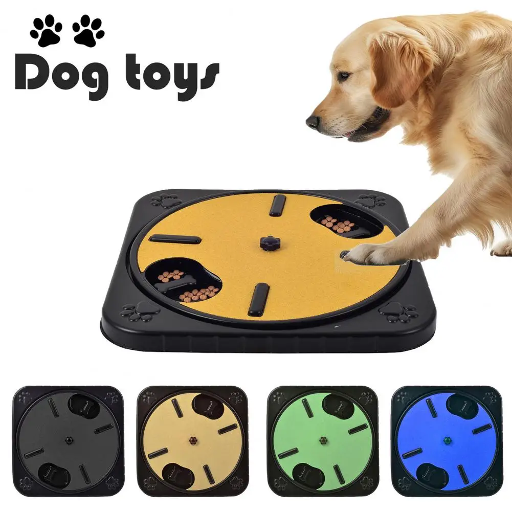 Dog Nail File Toy，Multi-Functional Dog Nail File Slow Feeding Treats Dispenser，Training Cleaning Scratching Pad，Dog Supplies