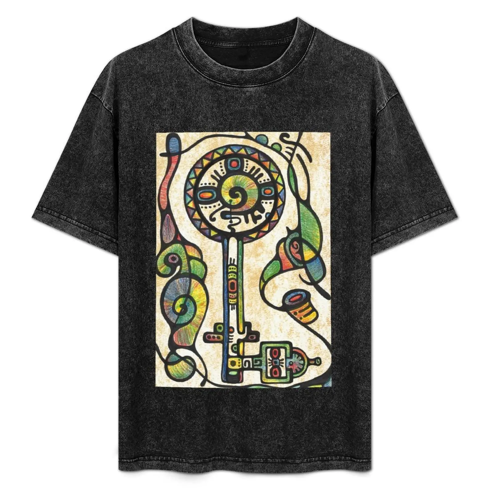 

key2 T-Shirt Novelty Graphic Tee Shirt