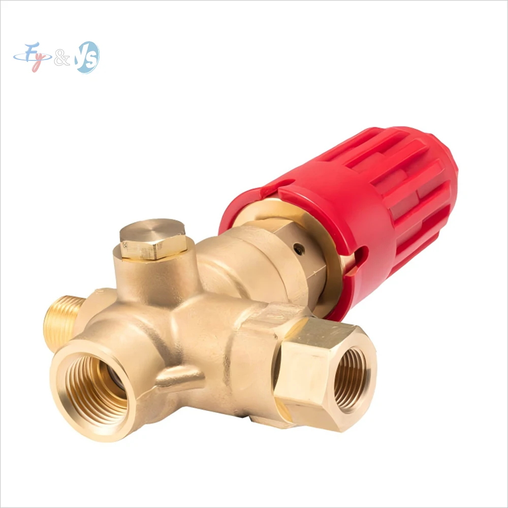 350 Bar High Pressure Washer Parts Triple Plunger Pump Regulating Valve Regulator Unloader Bypass Unloader Valve 40L/min
