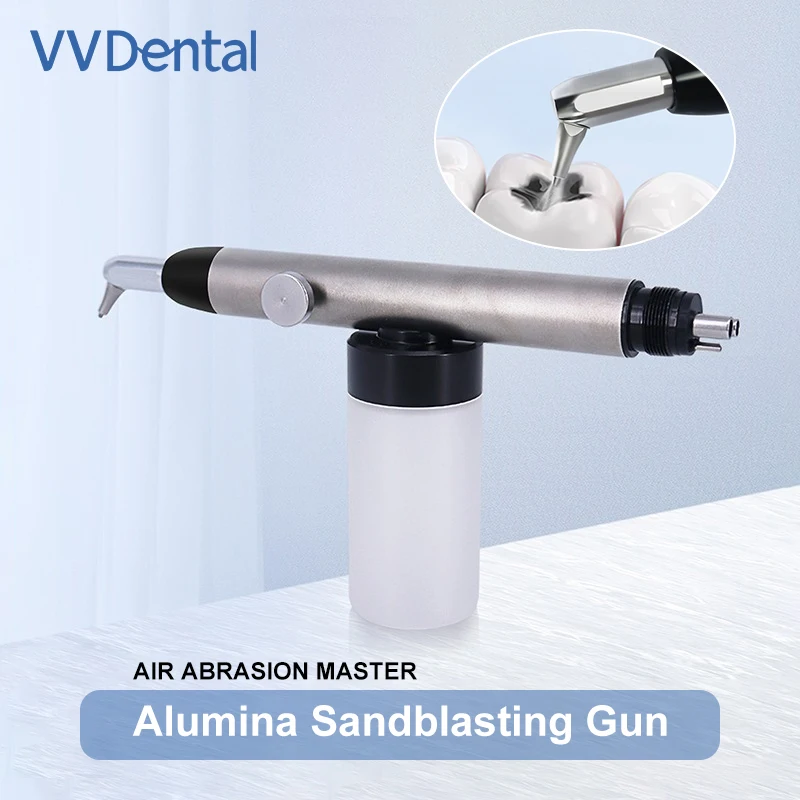 Dental Alumina Sandblasting Gun Essential Sandblasting Machine With Strong Power To Quickly Remove Stubborn Stains Dentistry