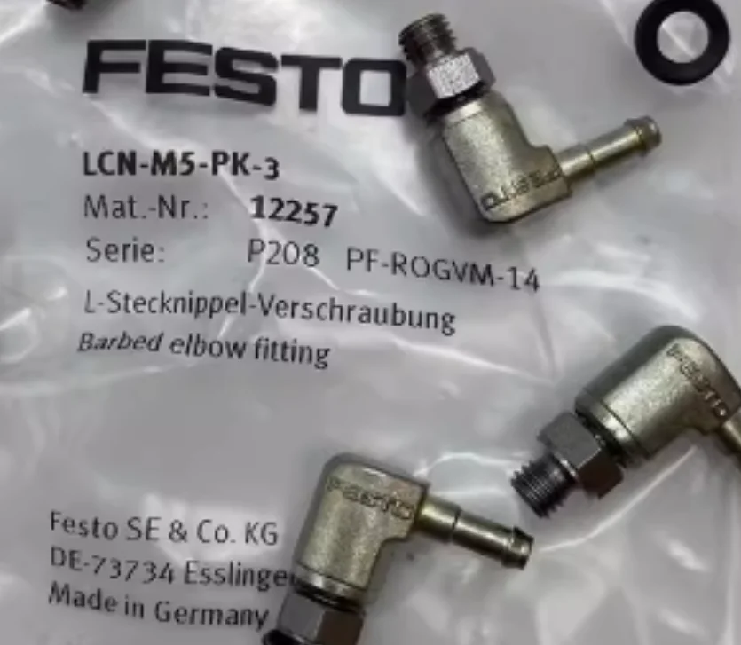 

4PCS New original FESTO connector LCN-M5-PK-2 19523 LCN-M5-PK-3 12257 LCN-M5-PK-4 12258