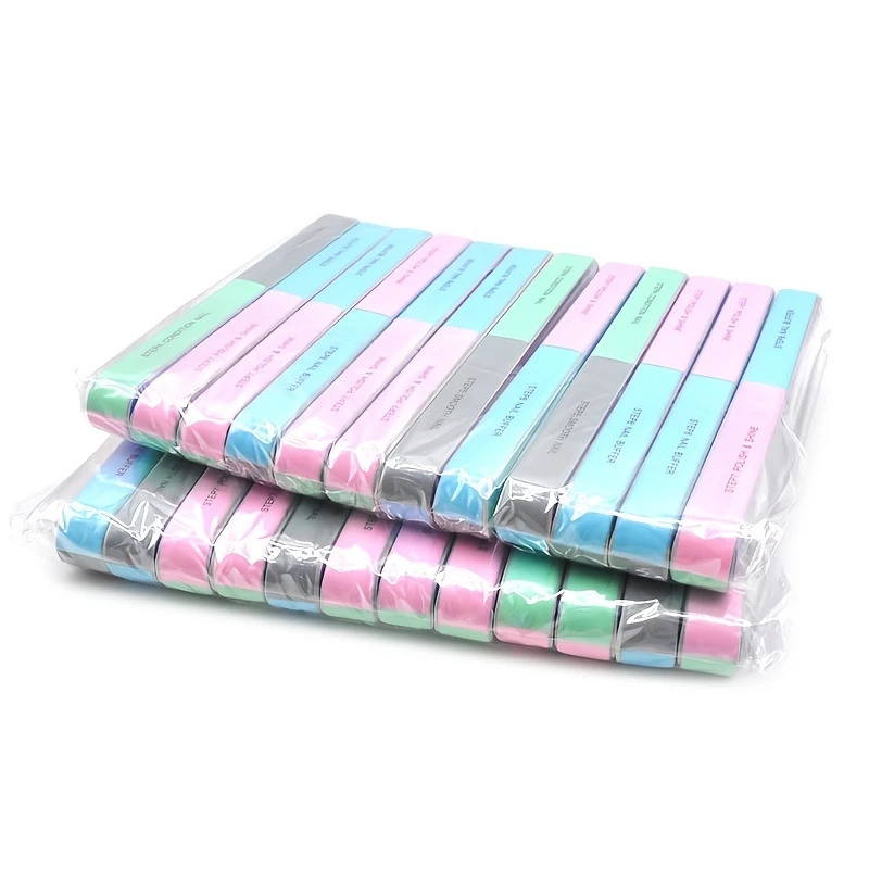 3/5/10pcs Nail Files Buffer Block 7 Side for Nail Buffer for Natural for Nails Smooth Buff Shine for Nail Care Beauty Tools