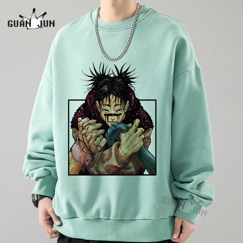 Choso Kamo Toji Yuji Jujutsu Kaisen Sweatshirts Men/Women Hoodie Japanese Anime Student Loose Harajuku Unisex Pullovers Hoodies