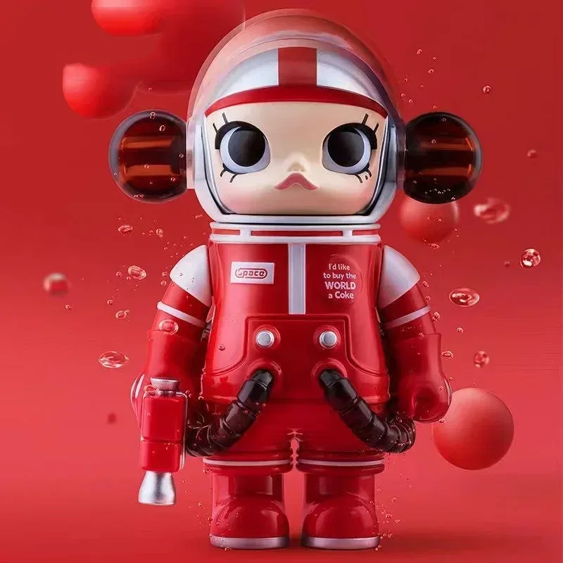 POP MART MEGA SPACE MOLLY SERIE 100% 02-B Scatola cieca originale Scatola misteriosa a sorpresa Cute Anime Action Figure Ornamenti Figurine