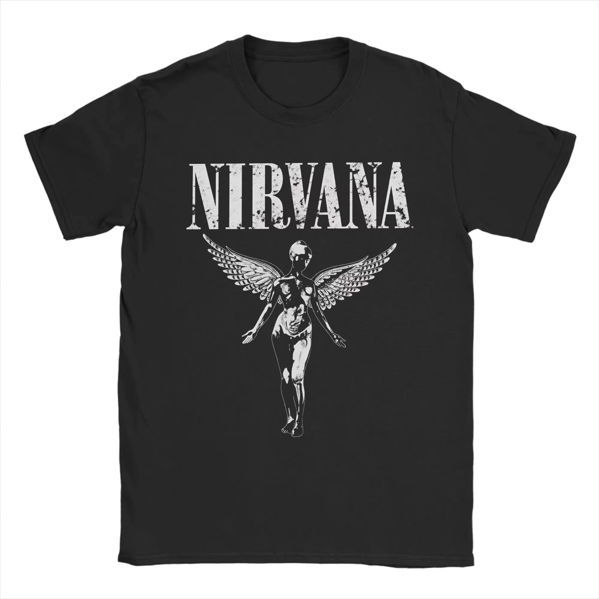 2026 Nirvana Rock Band T-Shirt für Erwachsene Strand Kurt Cobain Y2K Basic T-Shirts Trendige Coole Tees Große Größen Lässige Oberteile – Detail 3