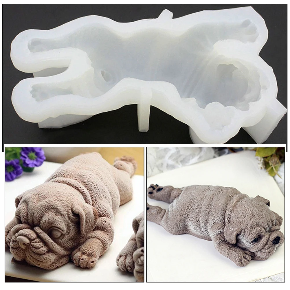 

Puppy Cake Sharpie Dog Mousse Chocolate Mold Silicone Molds White Deer Silica Gel Cookie