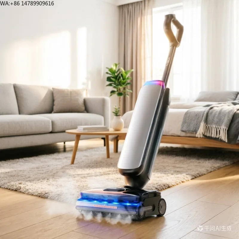 

Пароочиститель TINECO S9 Artist - пылесос-швабра 2-в-1 для сухой и влажной уборки, с функцией самоочистки, 400 ㎡ Покрытие для плитки и дерева