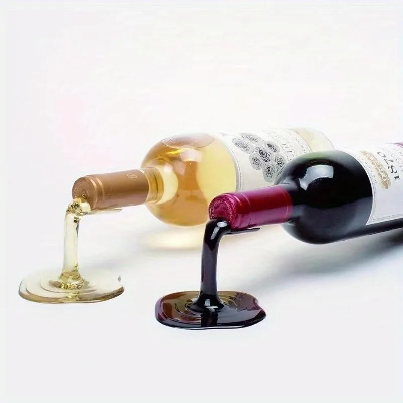 1pc Personalized Wine Bottle Rack: High-Footed Wine Holder, Suitable for Home Use.