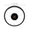 28 pouces 48 V 1000 W Kit de Conversion de vélo électrique Ebike Kit de Conversion de roue arrière moteur Kit de Conversion de vélo électrique 3