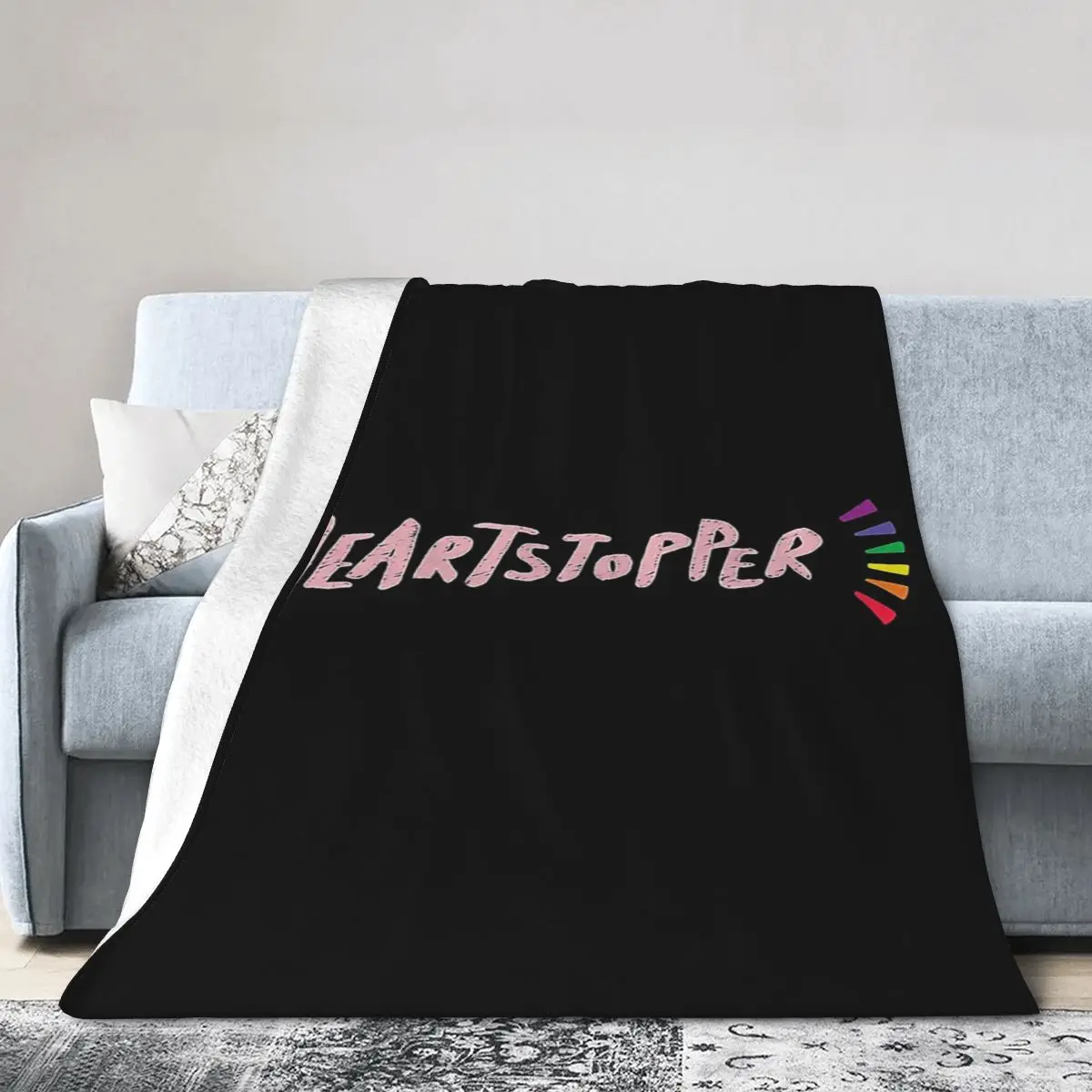 Heartstopper Blanket Soft Warm Flannel Throw Blanket Bedding for Bed Living room Picnic Travel Home Sofa