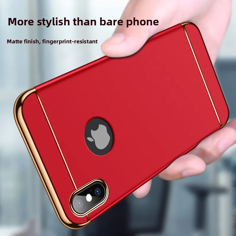 

Ultra-Thin Plated X Phone Case Limited Edition Hard Protective Cover for iPhone XS Max XR Men's Women's Fashion B...