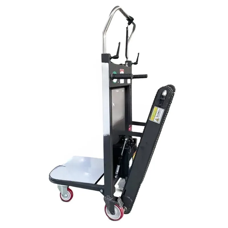 

High quality 500kg 400kg loading weight Electric stair climbing trolley Construction hoist Stair climbing