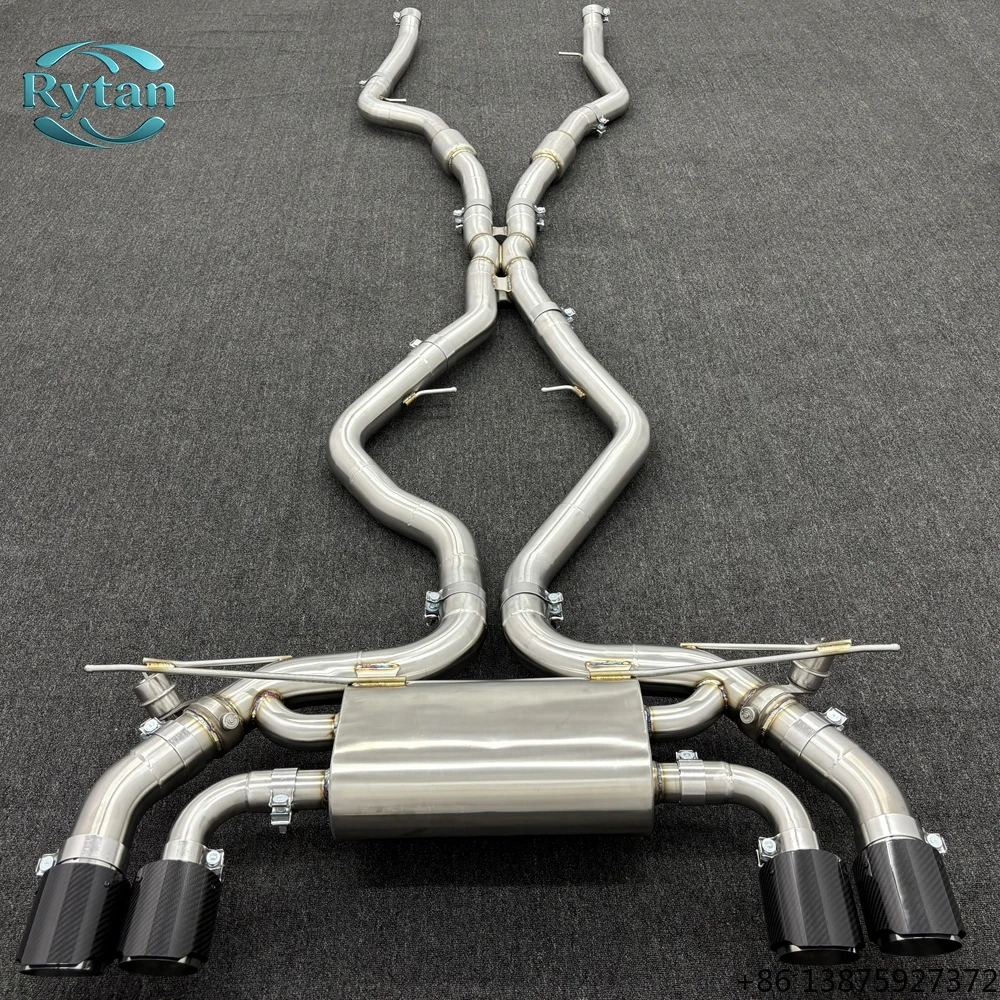 

Выхлопная система Rytan Valvetronic с клапаном, высококачественная нержавеющая сталь, Catback для F85 F86 X5M X6M 4.4T