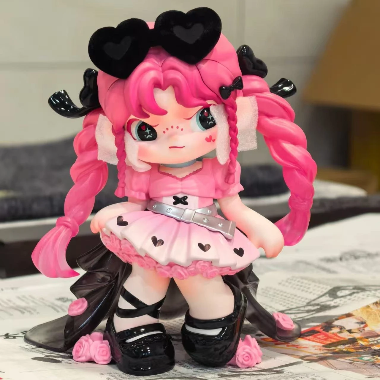 gsf-dora-snow-melting-series-blind-box-freedom-of-my-way-dora-figure-designer-toy-gift