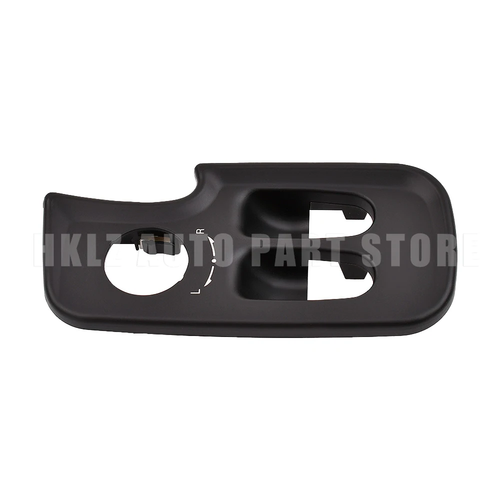 Für Alfa Romeo 147 GT Vorderer Linker Fensterschalter-Panel - Schwarzer ABS-Bedienfeldrahmen für LHD-Modelle (937) – Detail 6