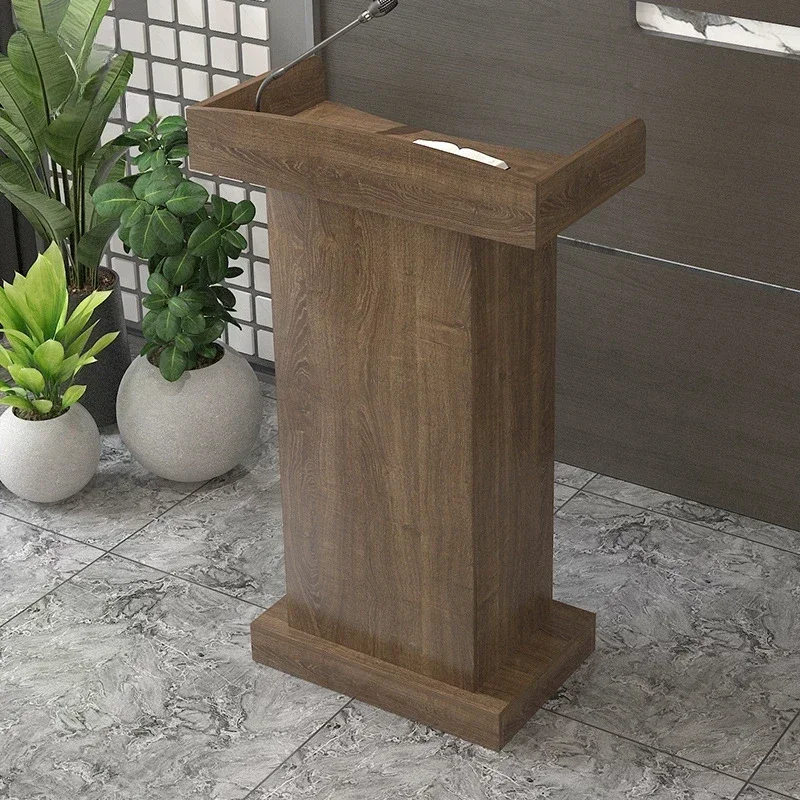 Nordic Reception Desks Simple Office Furniture cashier Modern hotel bar Welcome Desk Small Reception Desk Creative church pulpit