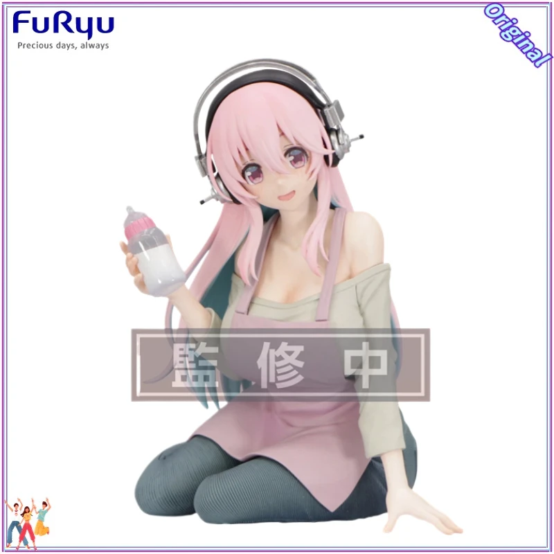 【Pre Sale】FuRyu Noodle Stopper Figure SUPER SONICO THE ANIMATION Loving Mother SUPER SONICO Models Ornaments
