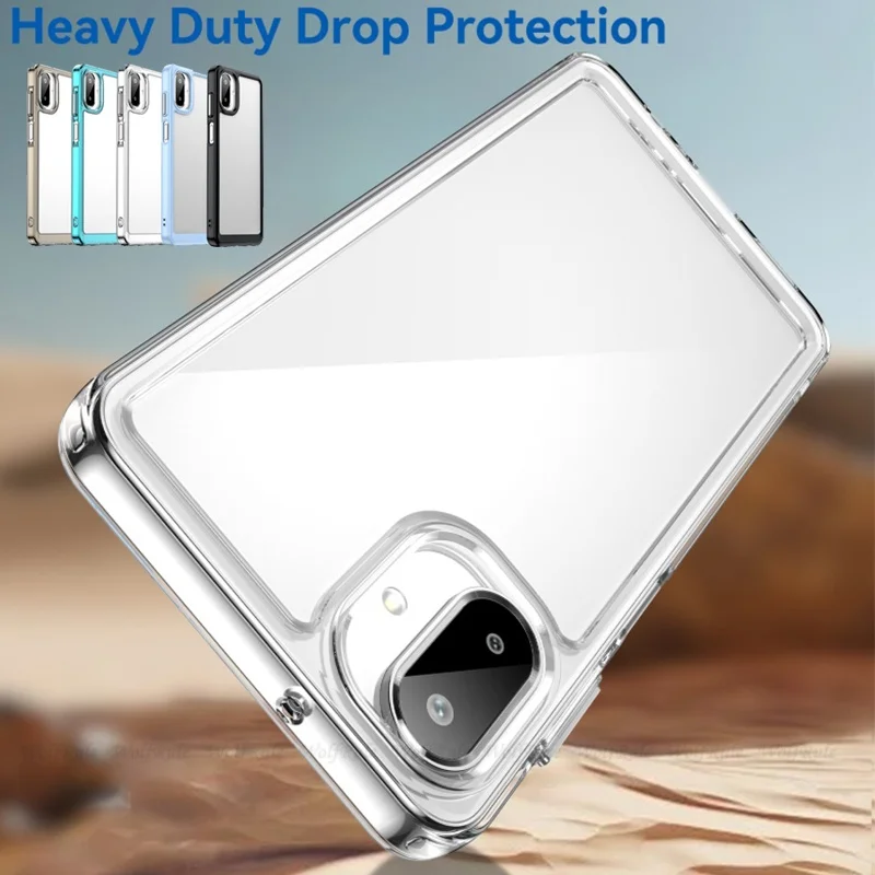 For Samsung A07 Case Cover Samsung Galaxy A07 Capas New Shockproof Protective Phone Bumper Back Transparent Clear Samsung A07