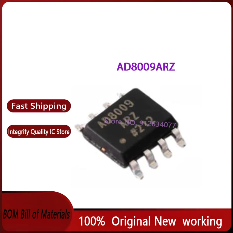 10~100pcs/lot AD8009 AD8009ARZ AD8009AR SOIC8 IC Chipset New Original