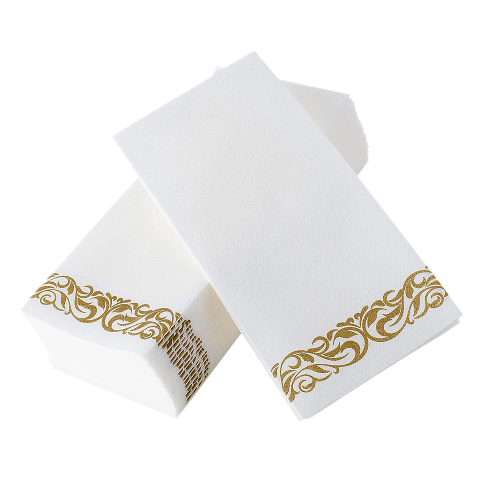 

25Pcs -Free Paper Napkins Elegant Foldable Disposable Napkins for Holiday Party Reception Tabletop Supplies Tissue