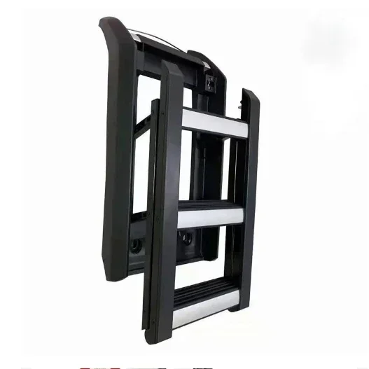 Tank 300 Black and Silver Folding Side Ladder