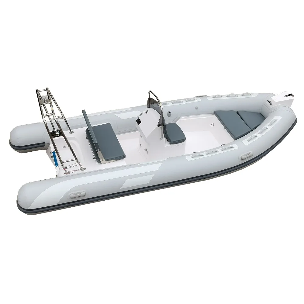 Hot Sale 16ft RIB 480 Hypalon PVC Semi-Rigid Hull Inflatable Boat for Sale