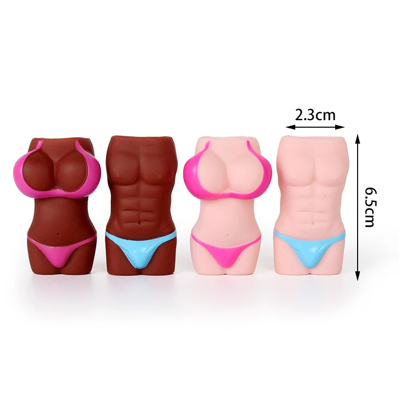 Creative swimsuit lighter Covers Lighter Case Silicone Lighter Protective Creative Sexy Body Lovers Gifts Couple