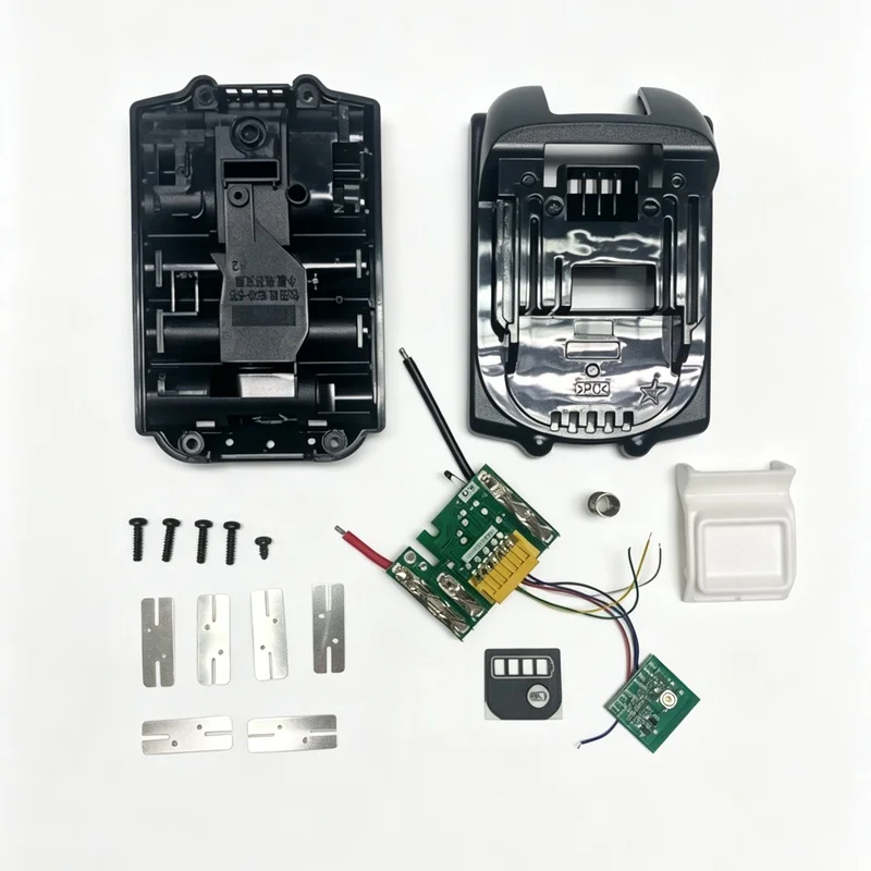 18V 5 Cell 18650 Battery Case Kit Replacement BL1850 BL1830 BL1860 Plastic Housing Shell Full Set Power Tool Battery Parts