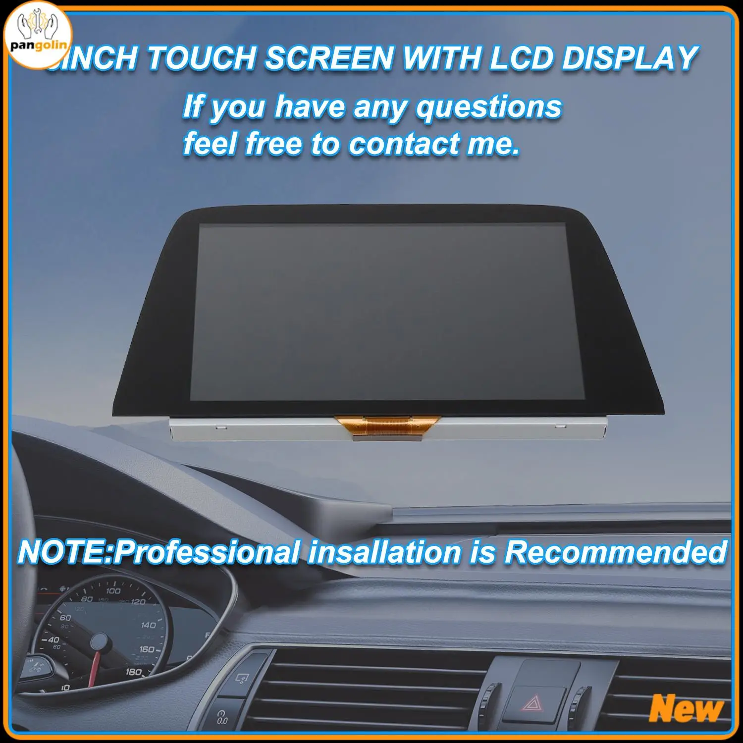 

1pc 8inch Touch Screen With LCD Display LQ080Y5DZ10 For 2016-2017 Opel Vauxhall Astra Chevrolet Cadillac Car DVD GPS Navigation