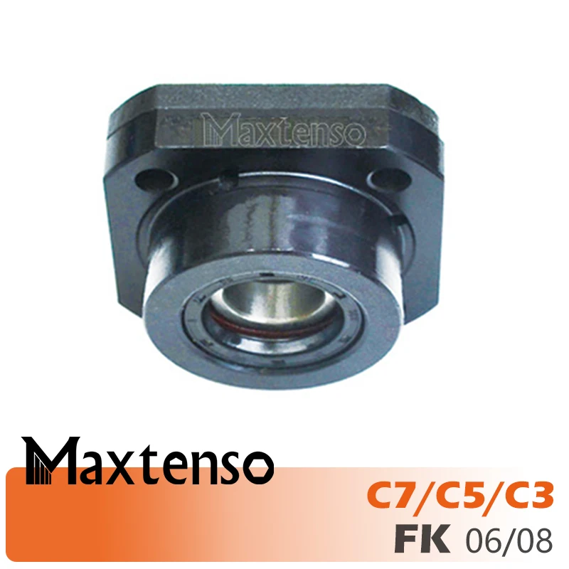 

MAXTENSO Professional Support Unit FK06 FK08 fixed-side C3 C5 C7 for ballscrew TBI sfu 1204 Premium CNC Parts High Accuracy CNC