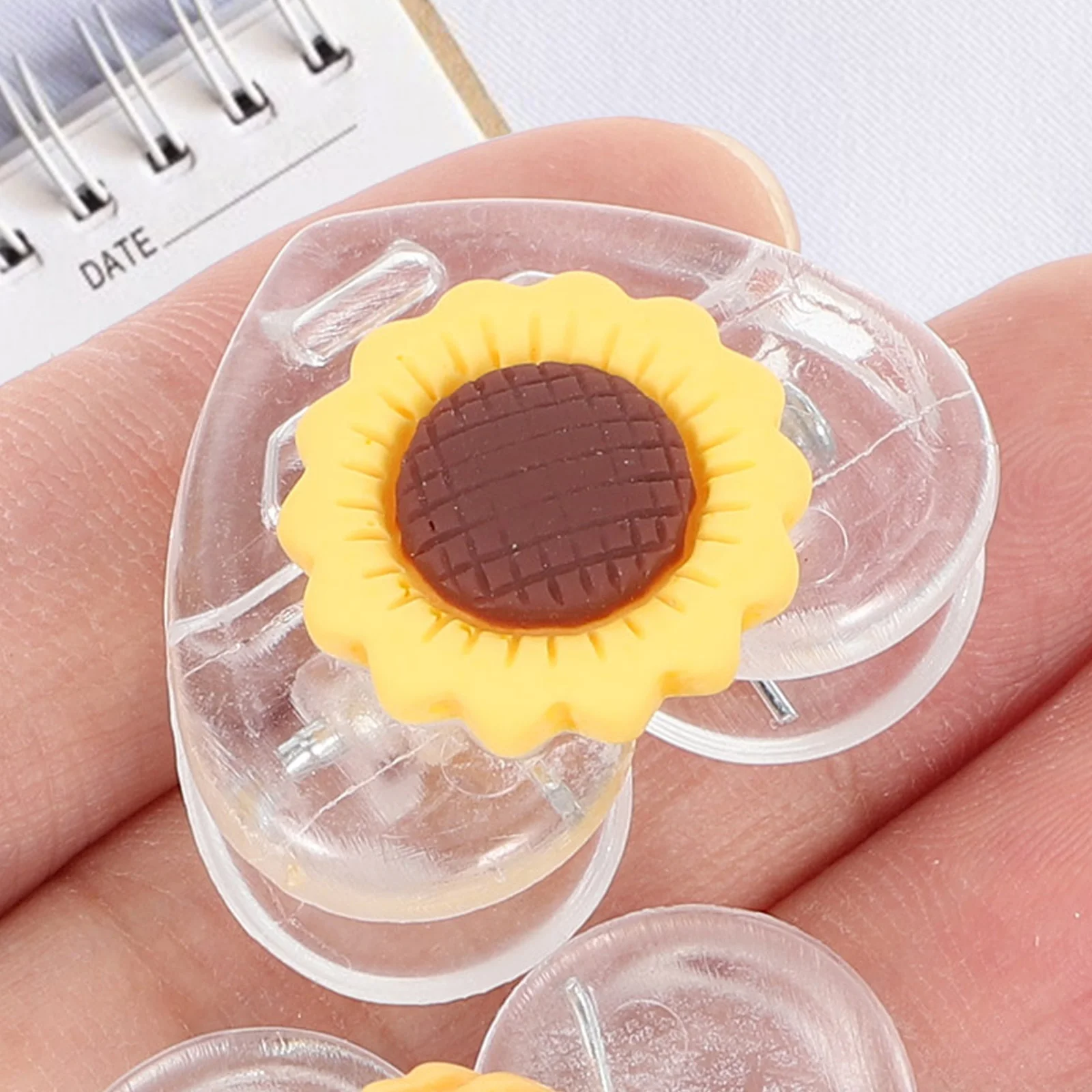 

10 Pcs Book Clamps Plastic Paper Holders Portable Binder Students Supplies Multipurpose Stationery Accessories