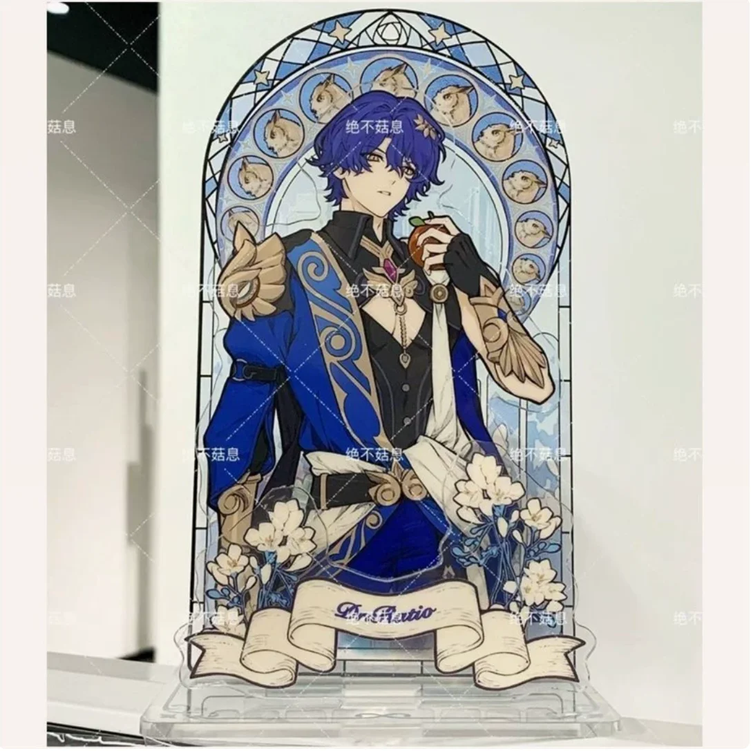 Honkai：Star Rail Game Anime Figures Dr. Ratio Sunday Jing Yuan Acrylic Stands Model Keychains Fans Collection Desk Decor Prop