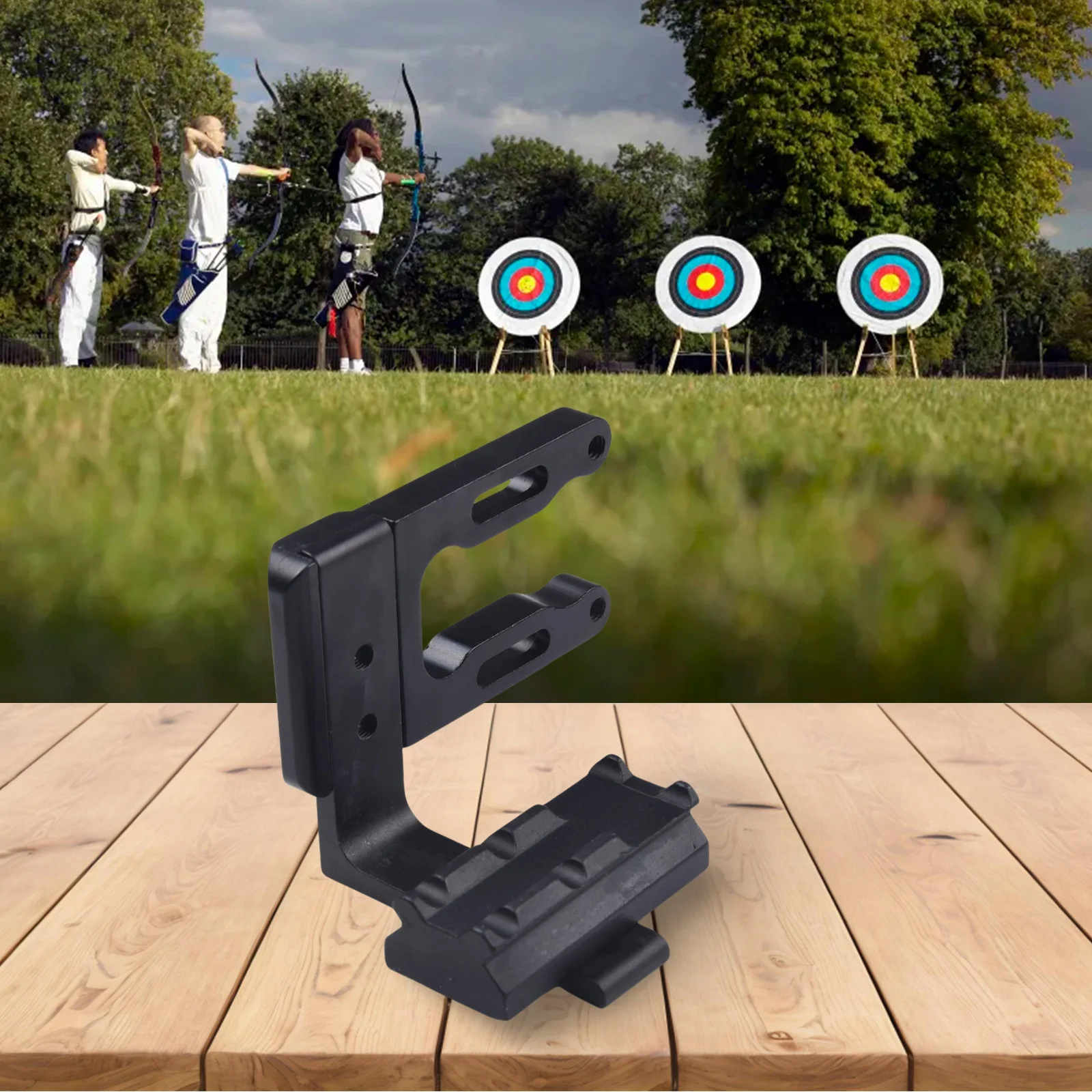Compound Pulley Bow Sight Bracket 1 Piece Accessories Aluminum Alloy CNC Processing Compound Recurve Bows Outdoor High Quality
