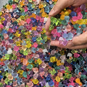 500-500 buah Patung Bebek Mini Bercahaya Lumut Lanskap Mikro Miniatur Patung Bebek Akses Taman Peri Dekorasi Rumah Menyala Dalam Gelap 8 dekorasi malaikat penjualan terbaik - №