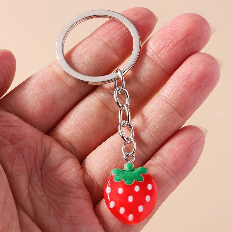 Niedliche Simulations-Gemüse-Schlüsselanhänger, Kunstharz, Lebensmittel, Mais, Charms, Schlüsselanhänger, Souvenir, Geschenke für Frauen, Männer, Autoschlüssel, Handtasche, Schlüsselanhänger – Detail 20