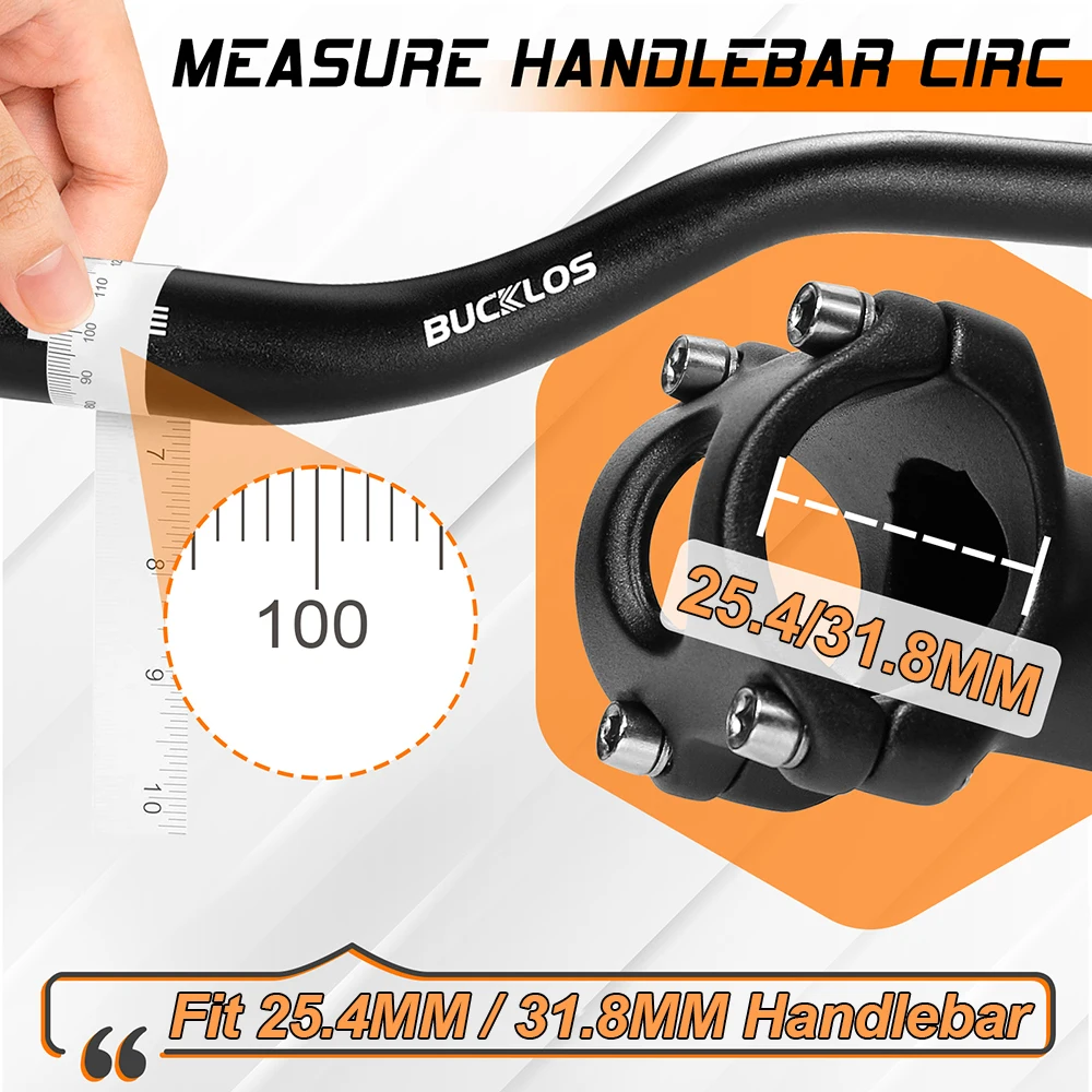 BUCKLOS Verstellbarer Fahrradvorbau Langlebiger Mountainbike-Lenker Power CNC geschmiedete Aluminiumlegierung MTB BMX Fahrradgriff Vorbau Power – Detail 4