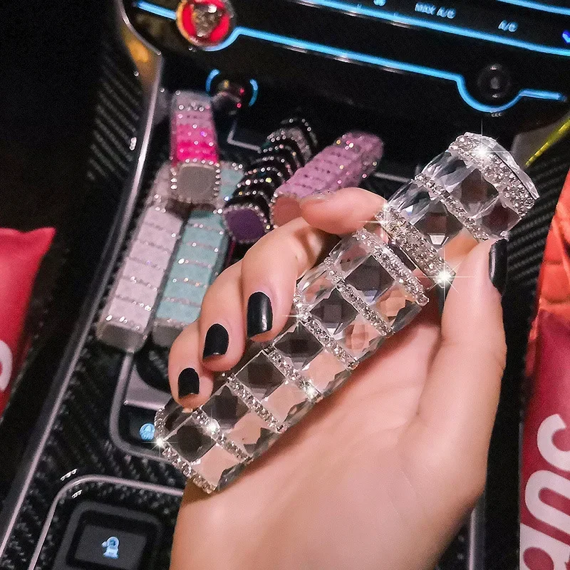 Luxury Diamond-Encrusted ขวดน้ําหอมรีฟิลน้ําหอม Atomizer สําหรับสเปรย์ขวดคอนเทนเนอร์เครื่องสําอางขวดเปล่า