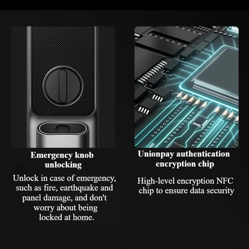 SV40 fingerprint lock vein recognition intelligent door lock intelligent home linkage anti-theft door electronic lock