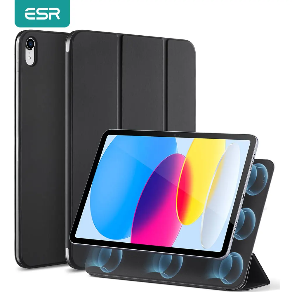 ESR Case for iPad 10 2022 Magnetic Attachment Cover for iPad 10 2022 Strong Protective Case Auto Sleep/Wake Smart Case for iPad