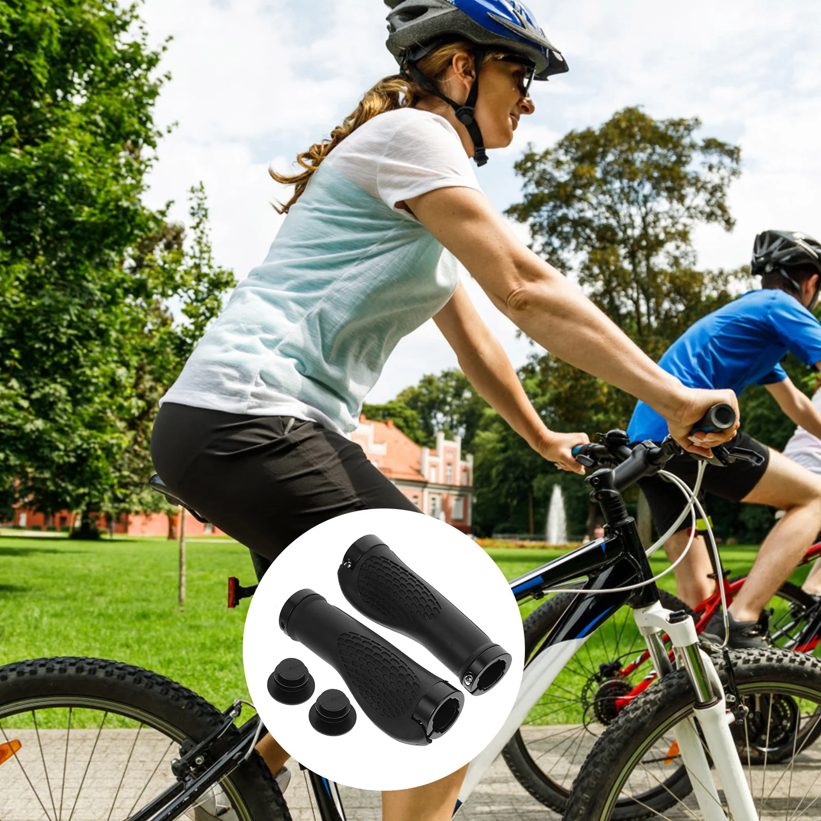 

1Pair Road Bike Handlebar Covers Durable Wearresistant Practical Cycling Supplies Bicycle Handlebar Grips Mountain Bike Grips