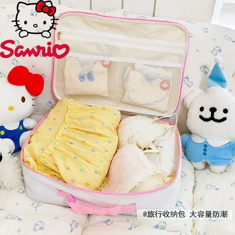 New Moving Luggage Bag Fashion High Quality Travel Bag Cartoon Large Capacity Multi Functional Daily Necessities Storage Bag