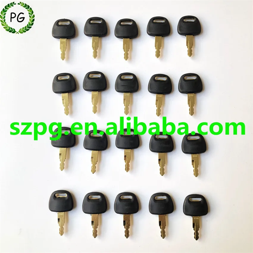 20PCS H800 Excavator Ignition Key For Hitachi ZAX ZAXIS Grab BU0028 ZAX60 ZAX70 EX120 EX200 ZAX210 Door Lock